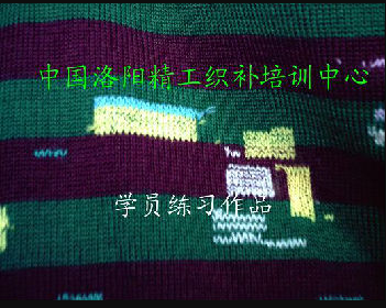 潘銀萍精工織補